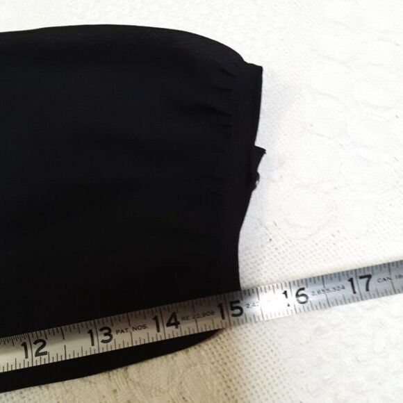 Maggie Barnes Women's Black Button Down size 22W - Picture 8 of 11